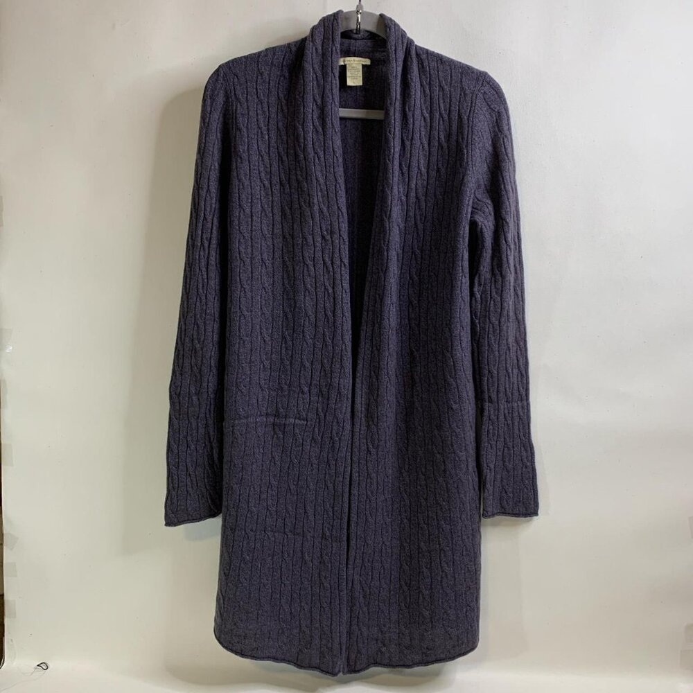 White + Warren open-front cardigan is crafted from 100% cashmere
